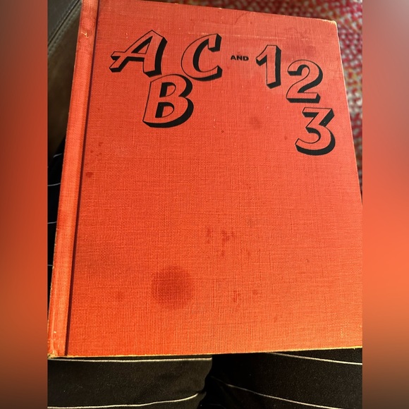 Collectors Edition1955 Children’s book”ABC and 123” - Picture 1 of 4